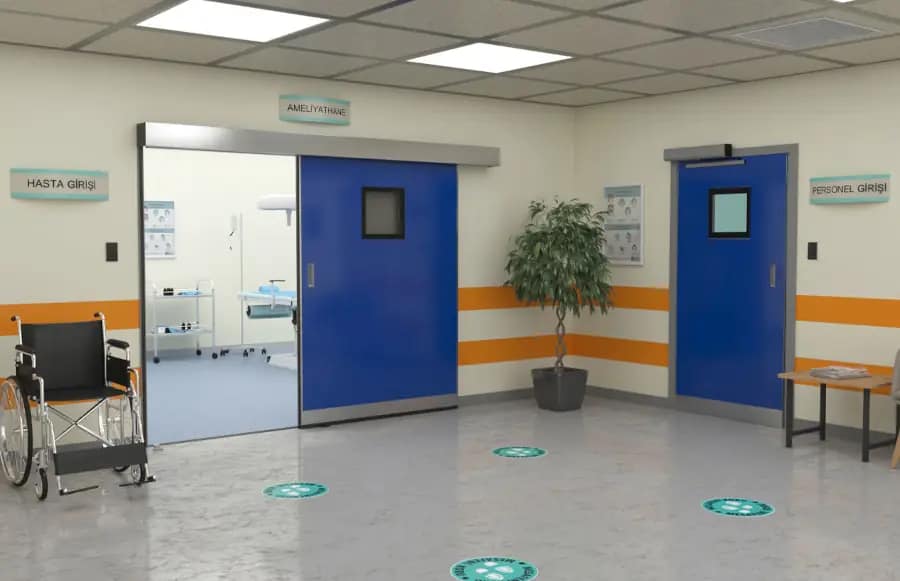 أبواب غرف العمليات